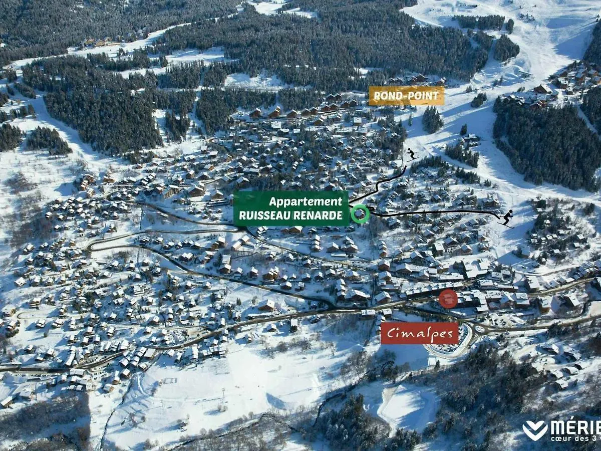 Appartement Au Calme Avec Terrasse, Hammam, Proche Pistes Et Centre De Meribel, Parking Inclus - Fr-1-565-37 Les Allues 公寓